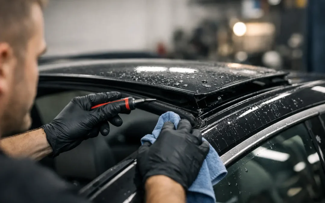 How to Fix Leaking Sunroof Problems Safely