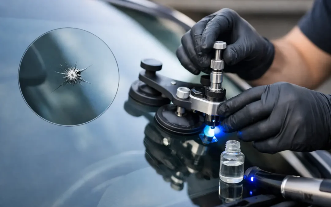 How to Repair Stone Chip Windshield Damage