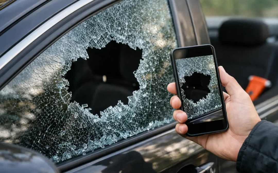 How to Handle a Shattered Window in Your Car