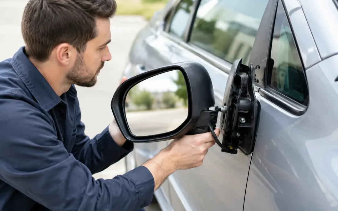 How to Replace a Broken Side Mirror Safely